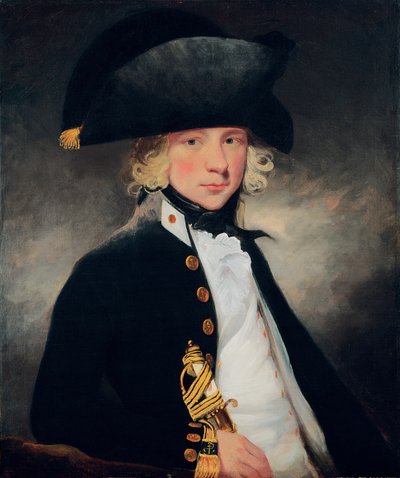 Portrait of a Young Midshipman by William Beechey